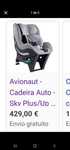 Cadeira auto bebe