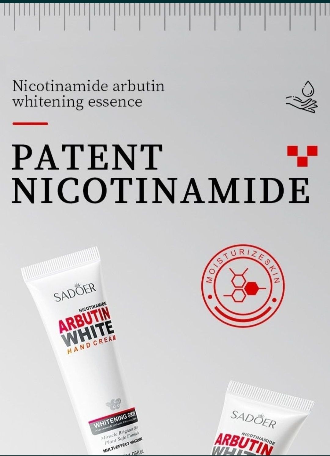 Відновлююча  сироватка для рук Niacinamide арбутин проти тріщин