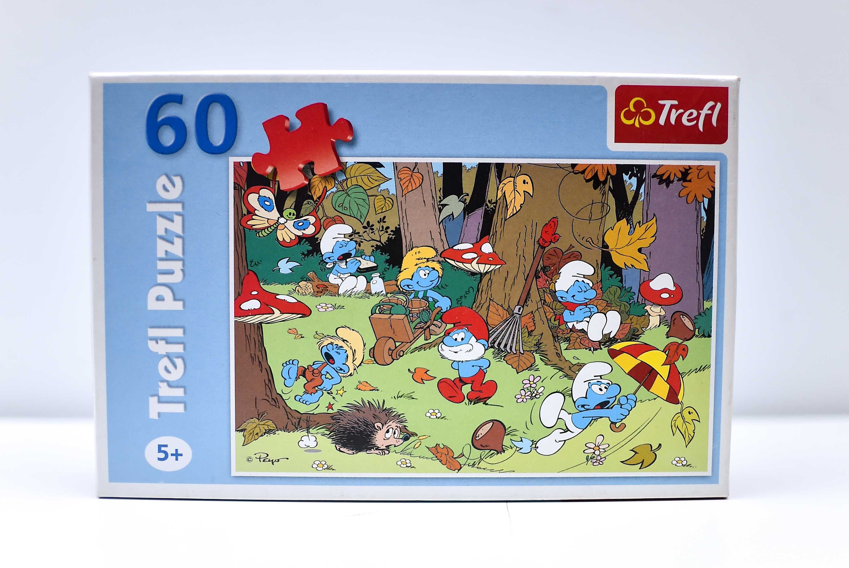 Puzzle Trefl Smerfy 60 el.