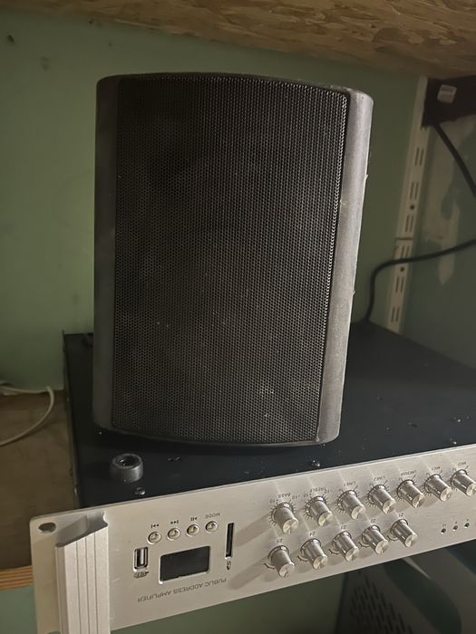 Підсилювач звуку + 4 колонки