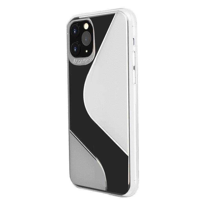 S-Case elastyczne etui pokrowiec iPhone 12 Pro przezroczysty