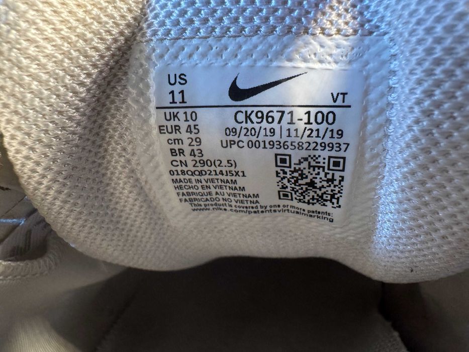 Nike Vapormax 360 r.45 białe stan dobry