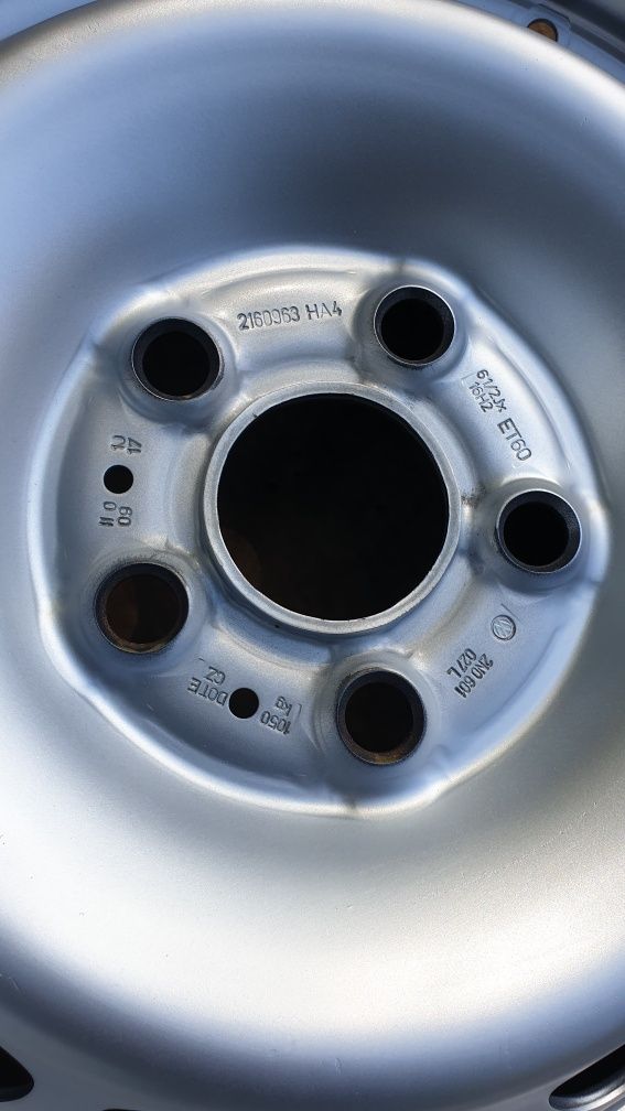 felgi stalowe 16" 5x120 6,5x16 ET 60 VW CRAFTER II