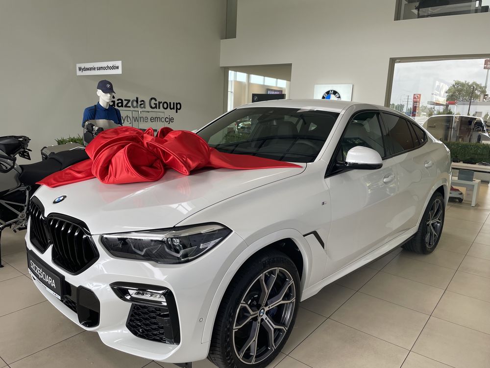 Auto do ślubu ! Nowe BMW X6 ! Biała perła- Promocja !!!