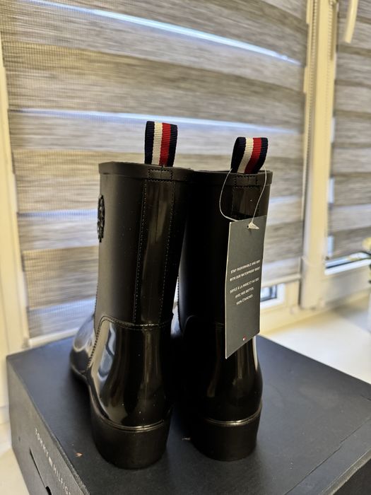 Резиновые сапоги Tommy Hilfiger USA 9 оригинал