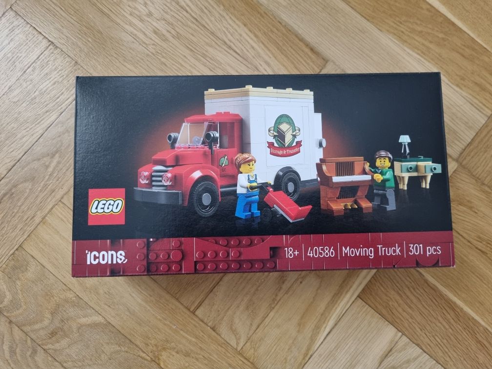 LEGO ICONS 40586 - Ciężarówka do przeprowadzek MISB