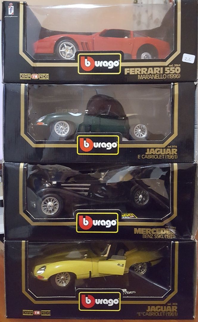 Моделі авто Burago 1:18