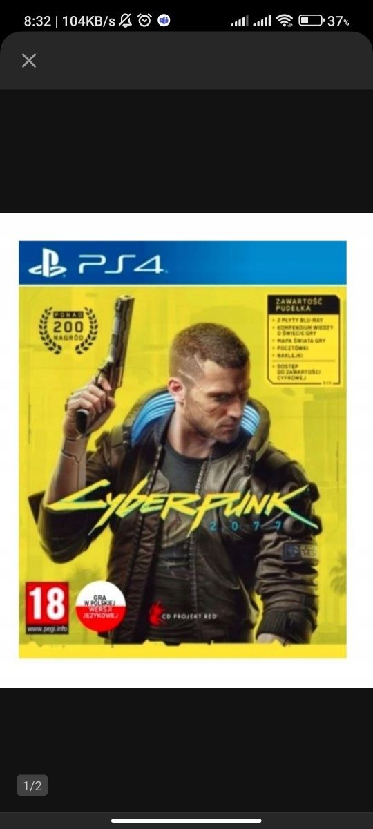 Cyberpunk 2077 PS4 i PS5