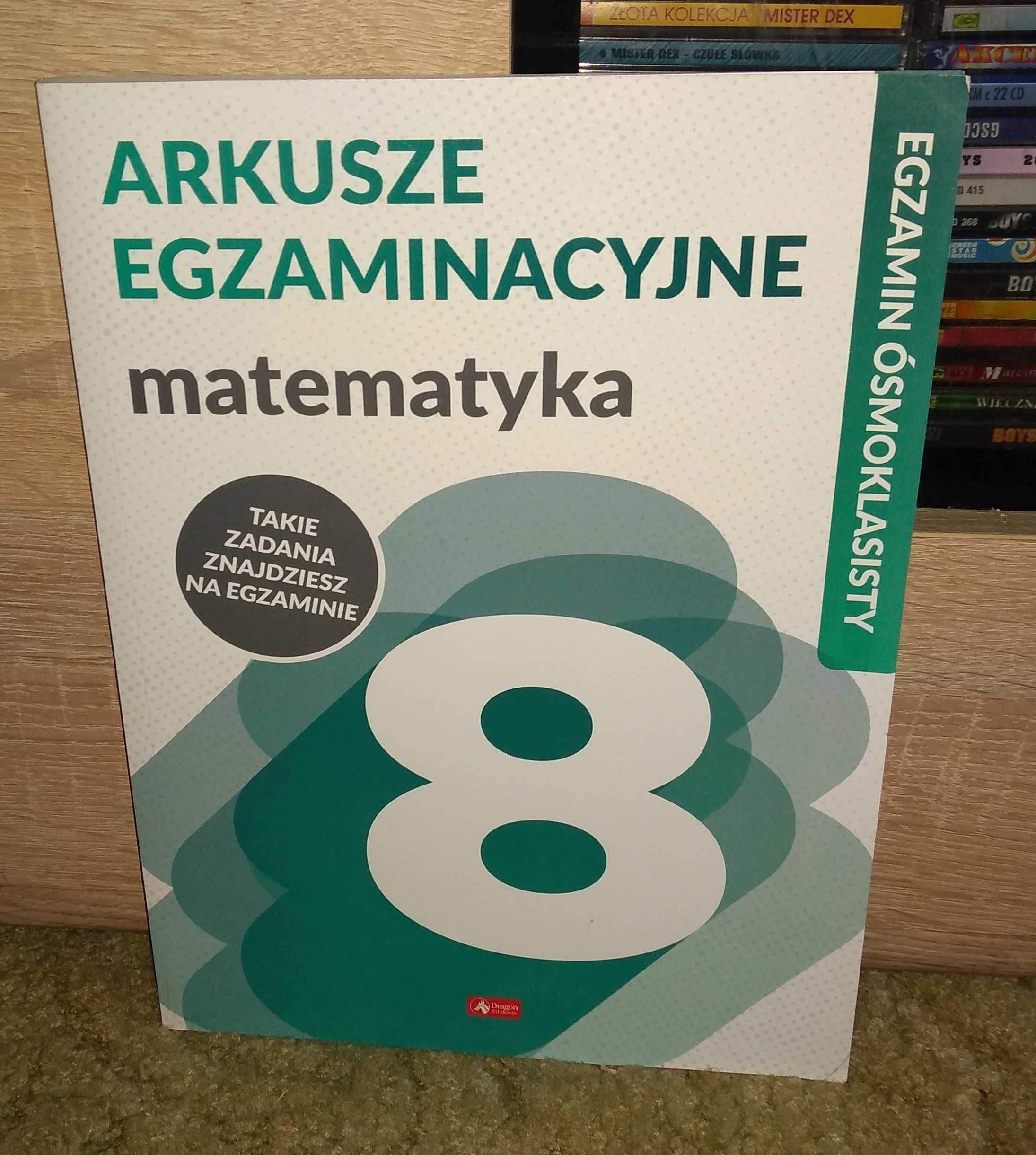 Arkusze egzaminacyjne / matematyka kl.8 / NOWA /