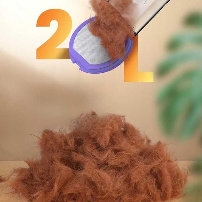 Oneisall Odkurzacz Bezprzewodowy Do Sierści Zwierząt 5200mah+ Maszynka