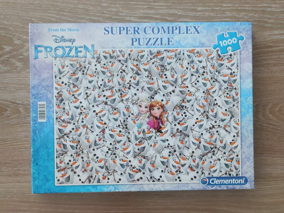 Puzzle Clementoni Disney Frozen, bardzo ambitne