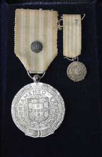 Medalha Militar Comportamento Exemplar Prata