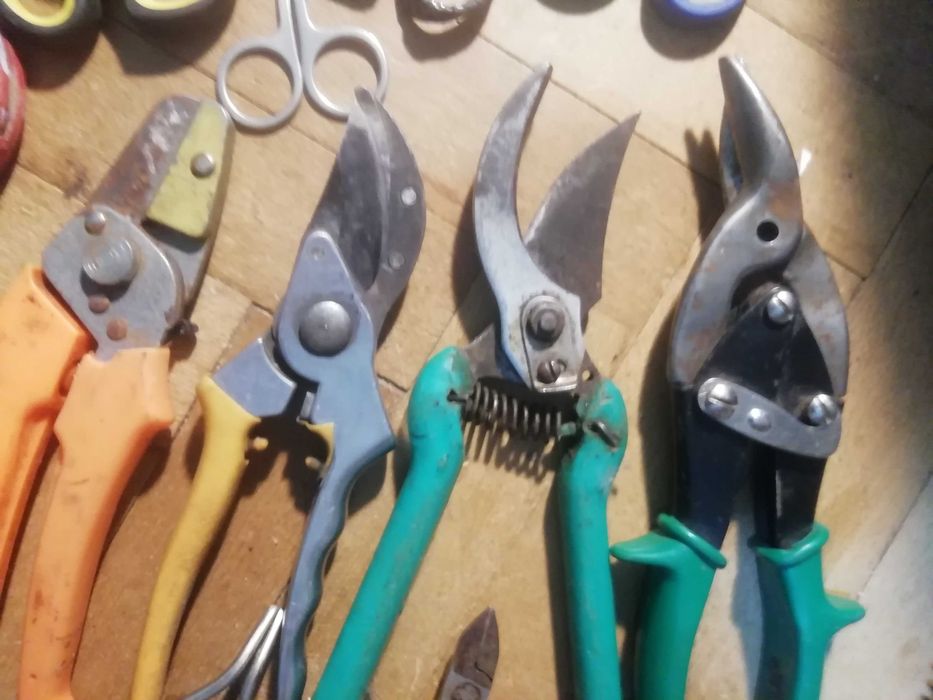 27 шт ножниці кусачки плоскогубці секатор 1 лотом