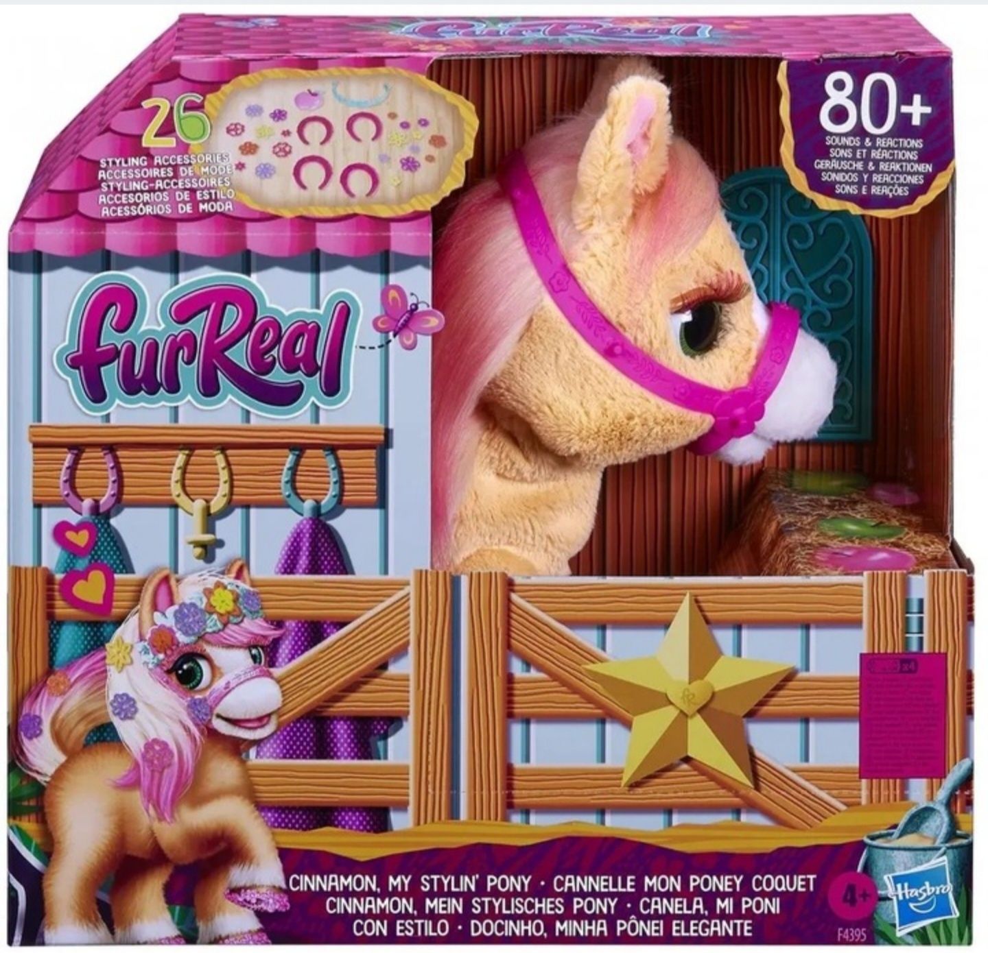 Kucyk interaktywny Hasbro F4395 FurReal Friends Cynamonka