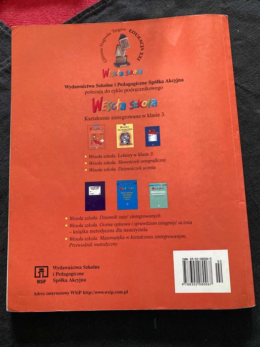 Wesola szkola cz.1-podrecznik kl.3