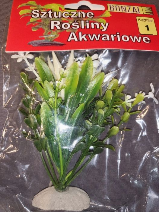 Sztuczna roślinka do akwarium