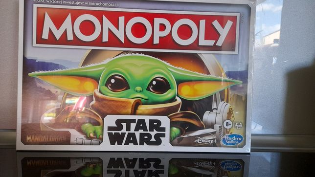 Hasbro Gra planszowa Monopoly Star Wars Mandalorian EDYCJA LIMITOWANA!