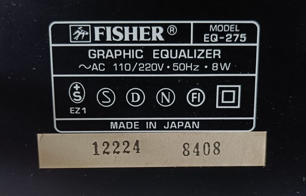 Korektor Fisher EQ-275