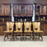 Стільці дерево масив стулья дуб 2968