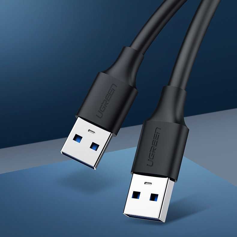 Ugreen kabel przewód USB 2.0 męski - USB 2.0 męski 3m czarny US128