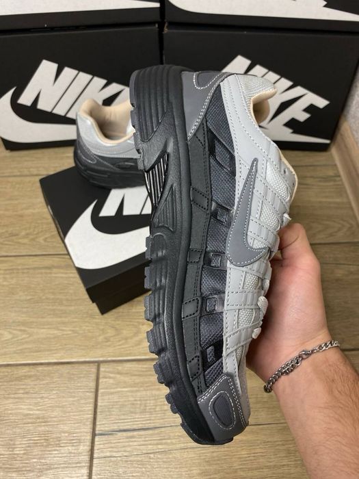 Nike P 6000 сірого кольору | Чоловічі кросівки найк 6000 grey black