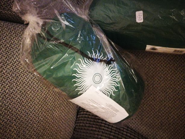 Śpiwór koperta, zielone, 2 szt