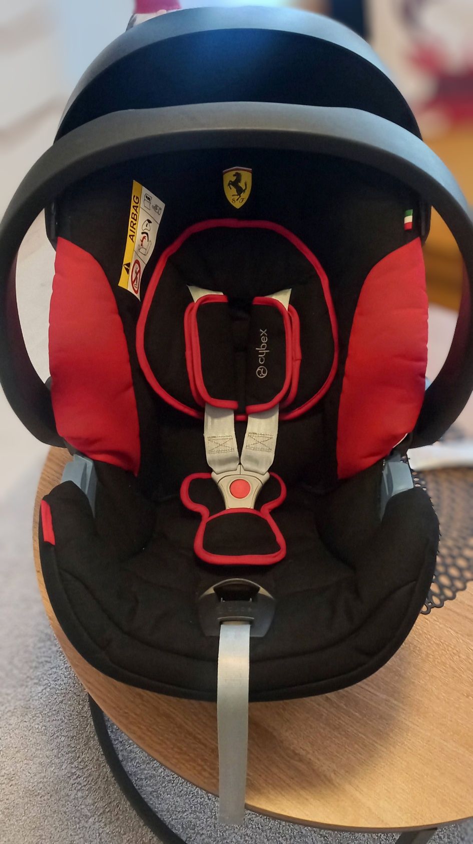 Wózek Cybex Balios S 3w1 + fotelik Cybex Aton Ferrari