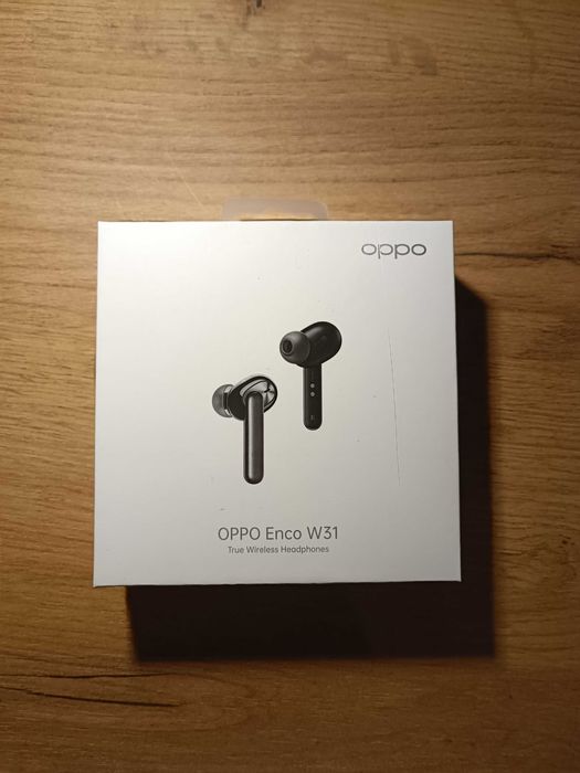 Słuchawki bezprzewodowe OPPO Enco W31 czarne nowe