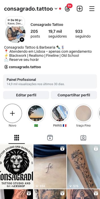 Serviço de Tatuagem