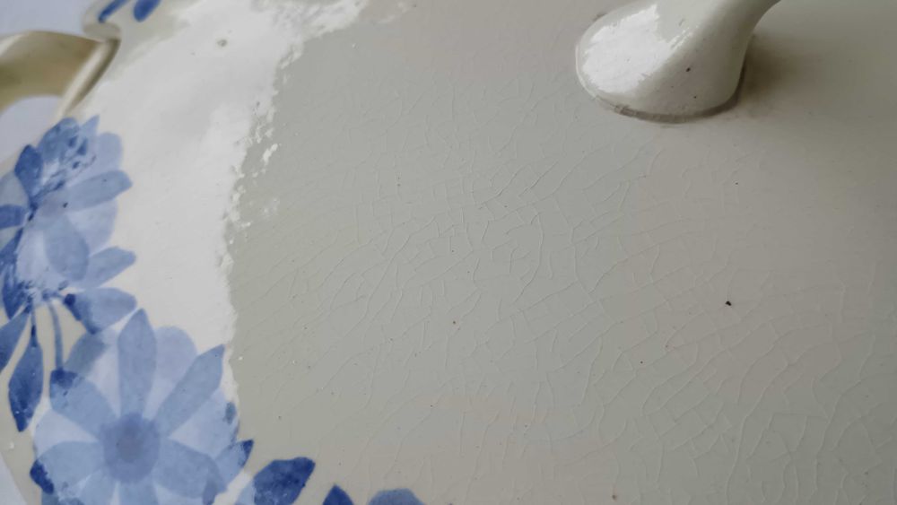 Wielka waza Włocławek; fajans, 3,5 litra