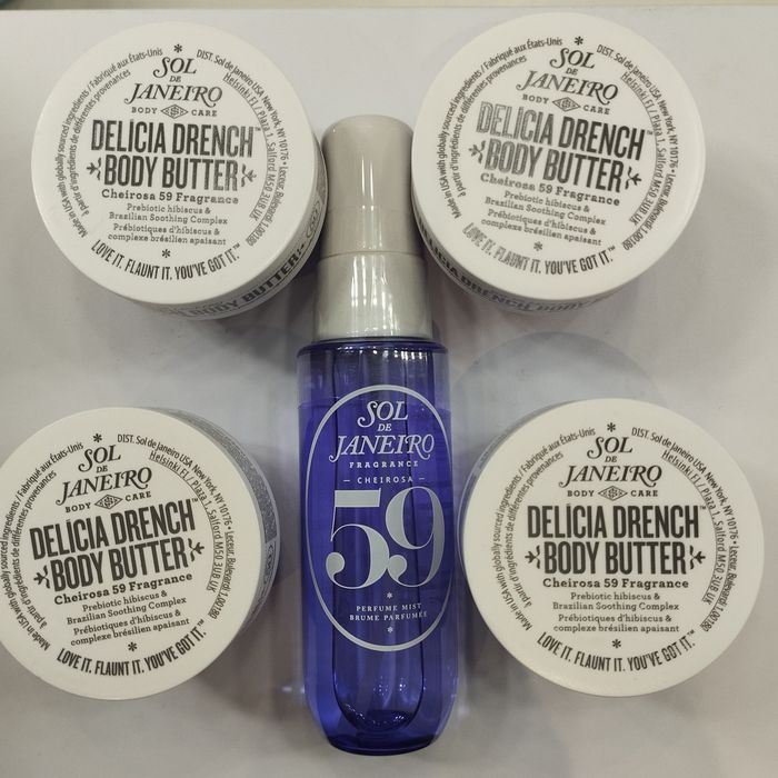 Sol de Janeiro mgiełka do ciała włosów balsam do ciała 59 zestaw
