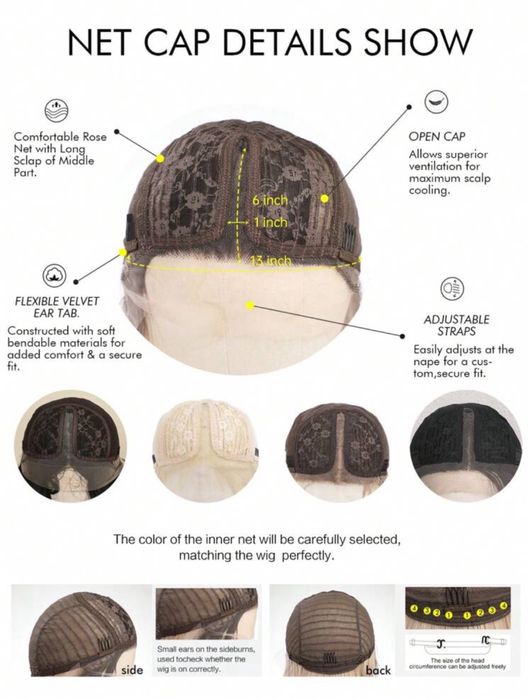 Lace Front loira lisa