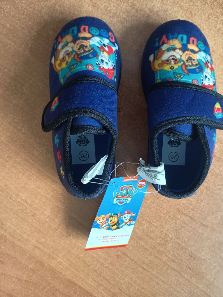 Kapcie Psi Patrol 26 Kapcie 26 NOWE