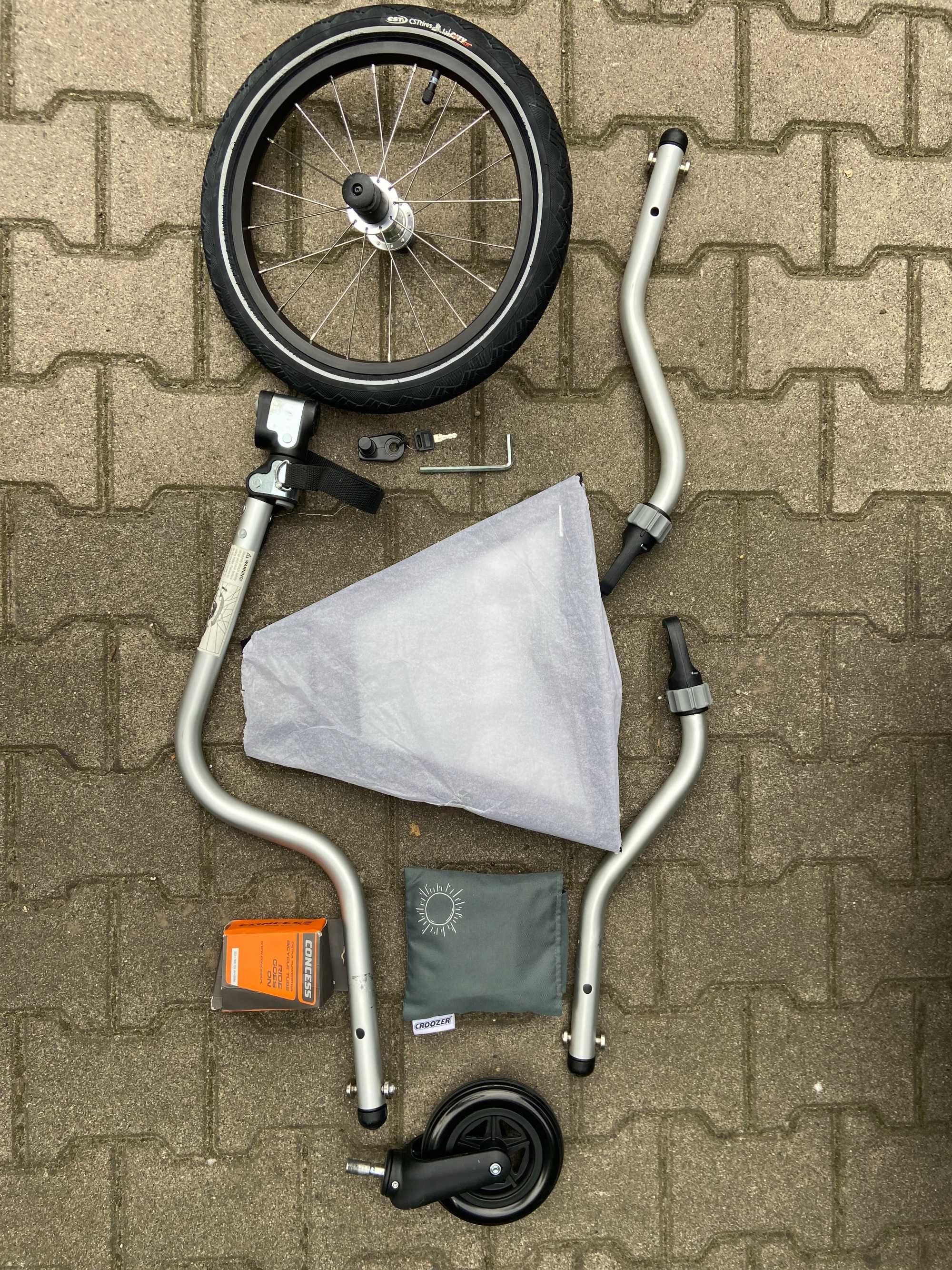 Croozer Kid 2 przyczepka rowerowa SUPER STAN Wrocław