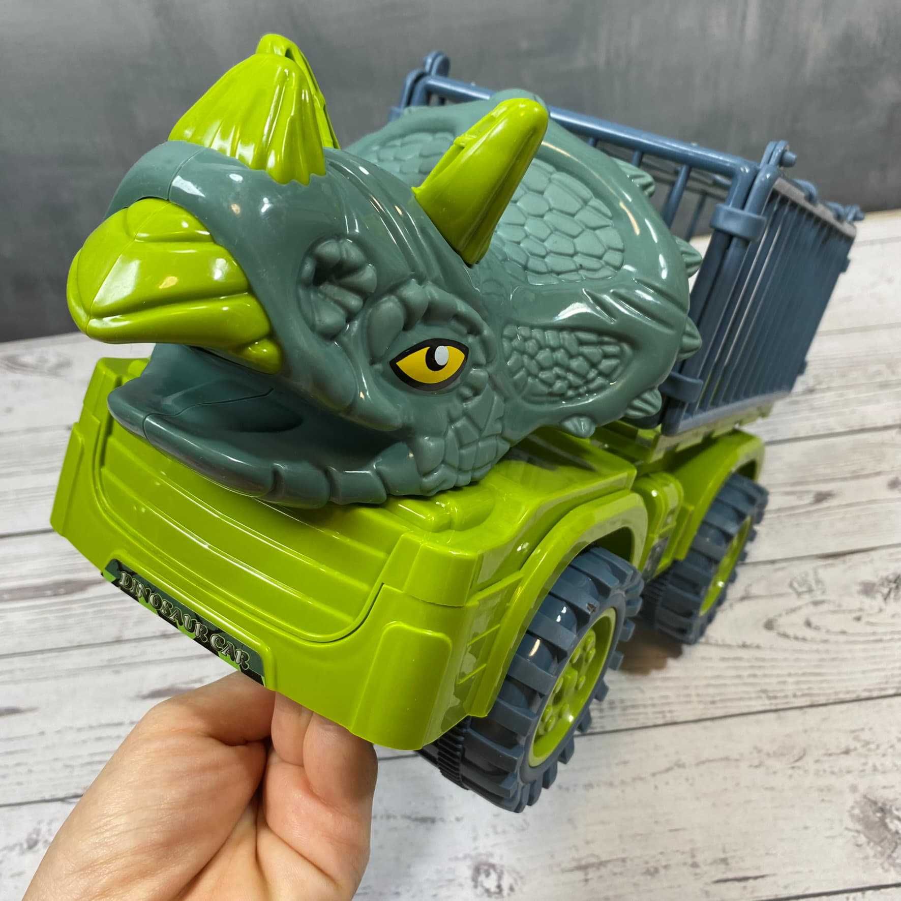 Большая детская машинка игрушка для динозавров