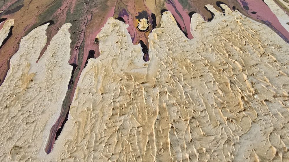 Quadro pintado a mão