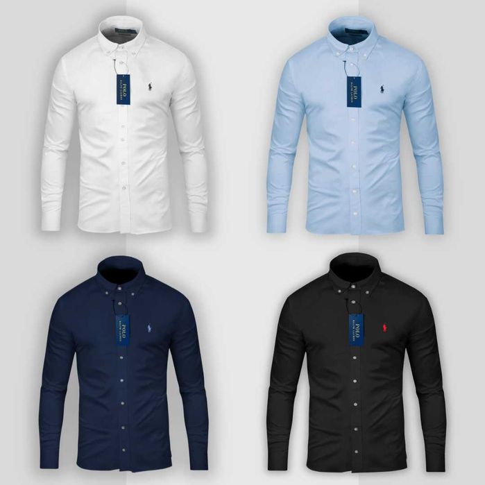 Koszula męska POLO Ralph Lauren Slim Fit M-XXL kolory premium casual