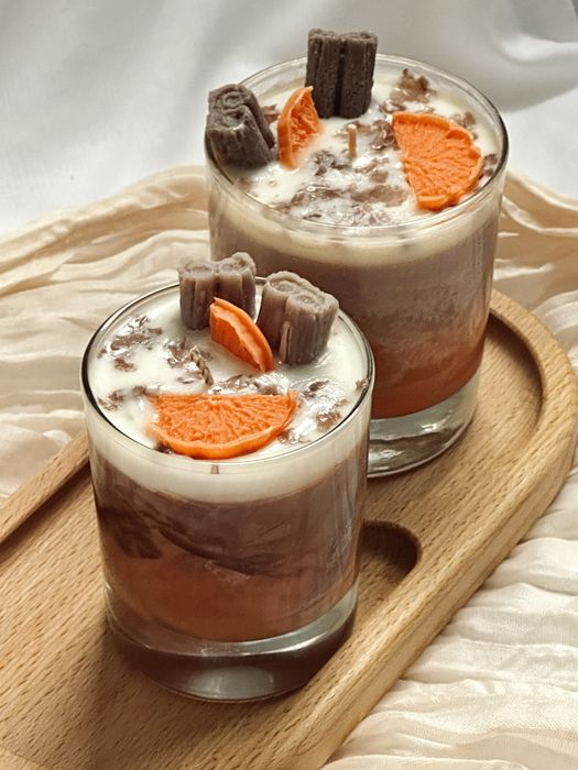 Свічки ручної роботи Orange Latte