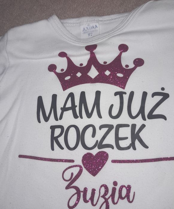 Zestaw dla Zuzi na roczek - mam już roczek