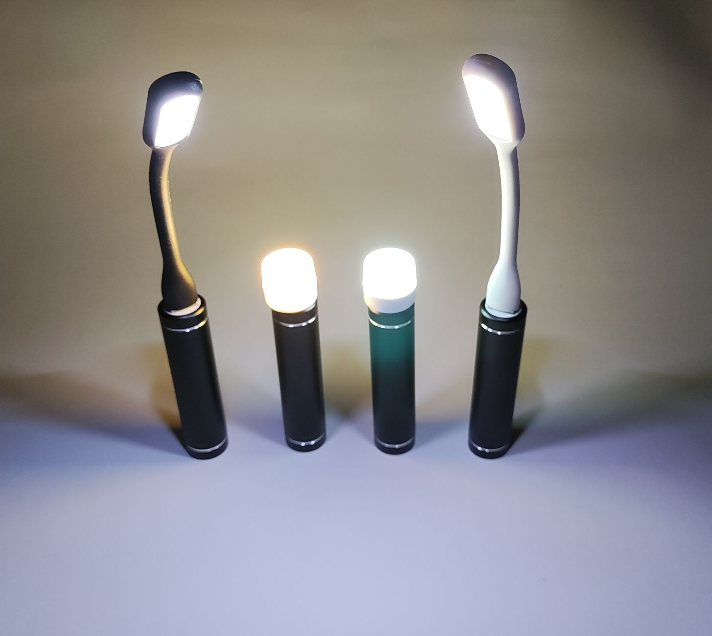 Светодиодные LED фонарики с мини-повербанком