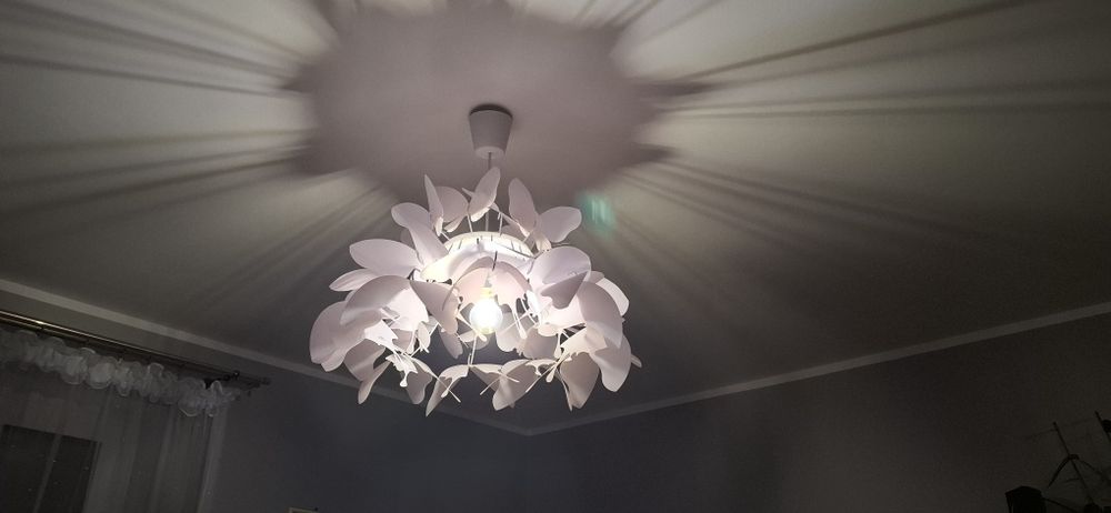 Żyrandol w motyle