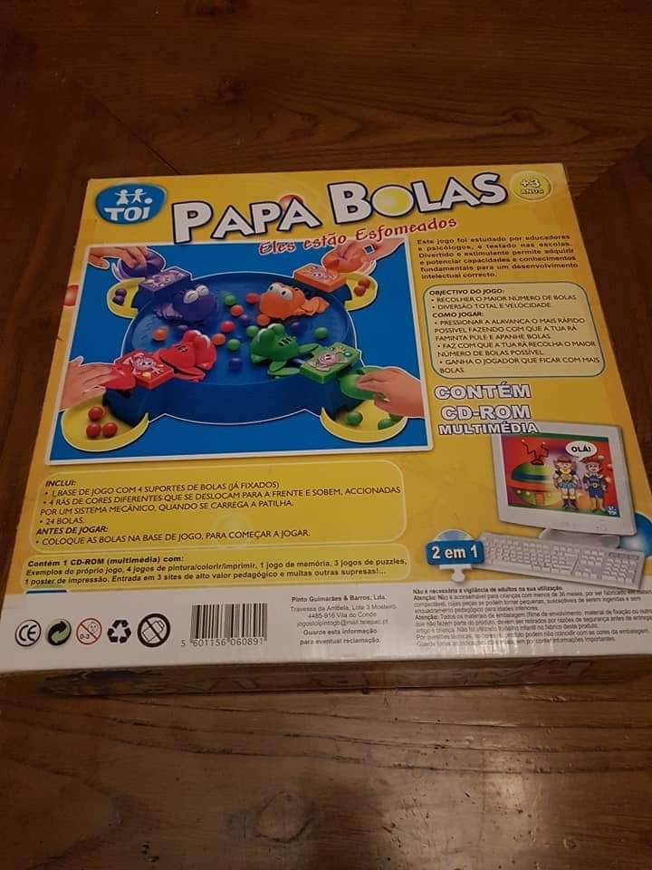 Jogo Papa Bolas