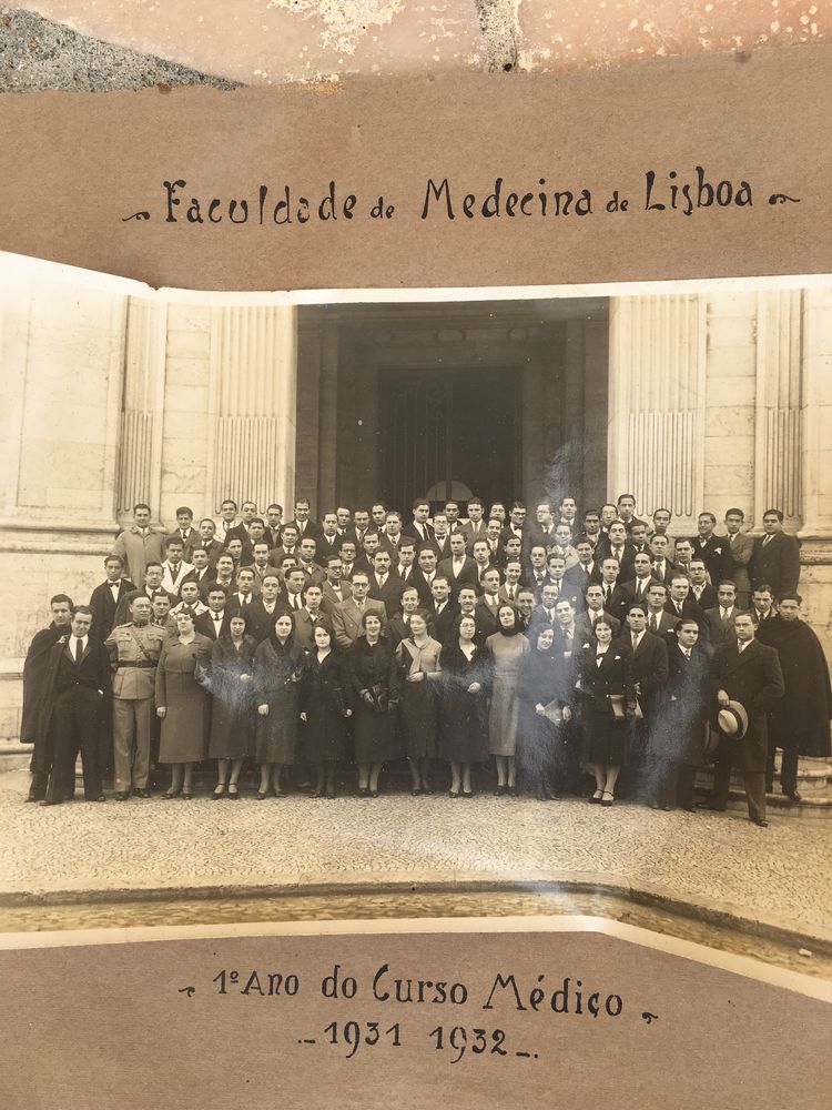 Fotografia dos anos 30 Faculdade de Medicina de Lisboa