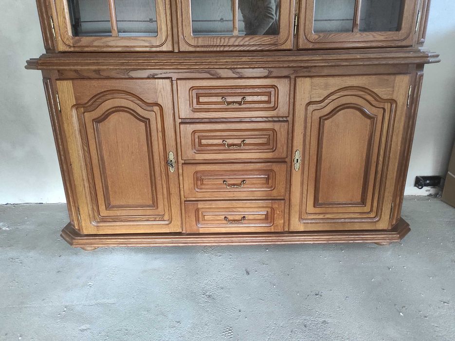 Witryna dębowa OFM  stan bdb WYSYLKA DOWOZ