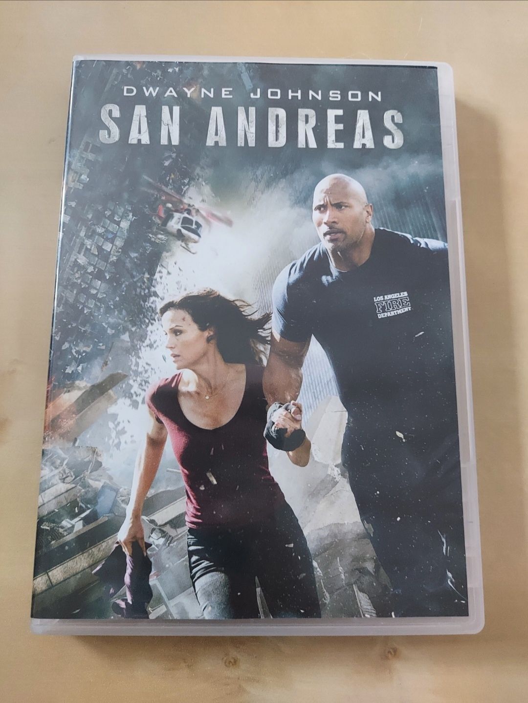 San Andreas Dwayne Johnson trzymający w napięciu film DVD pełen akcji