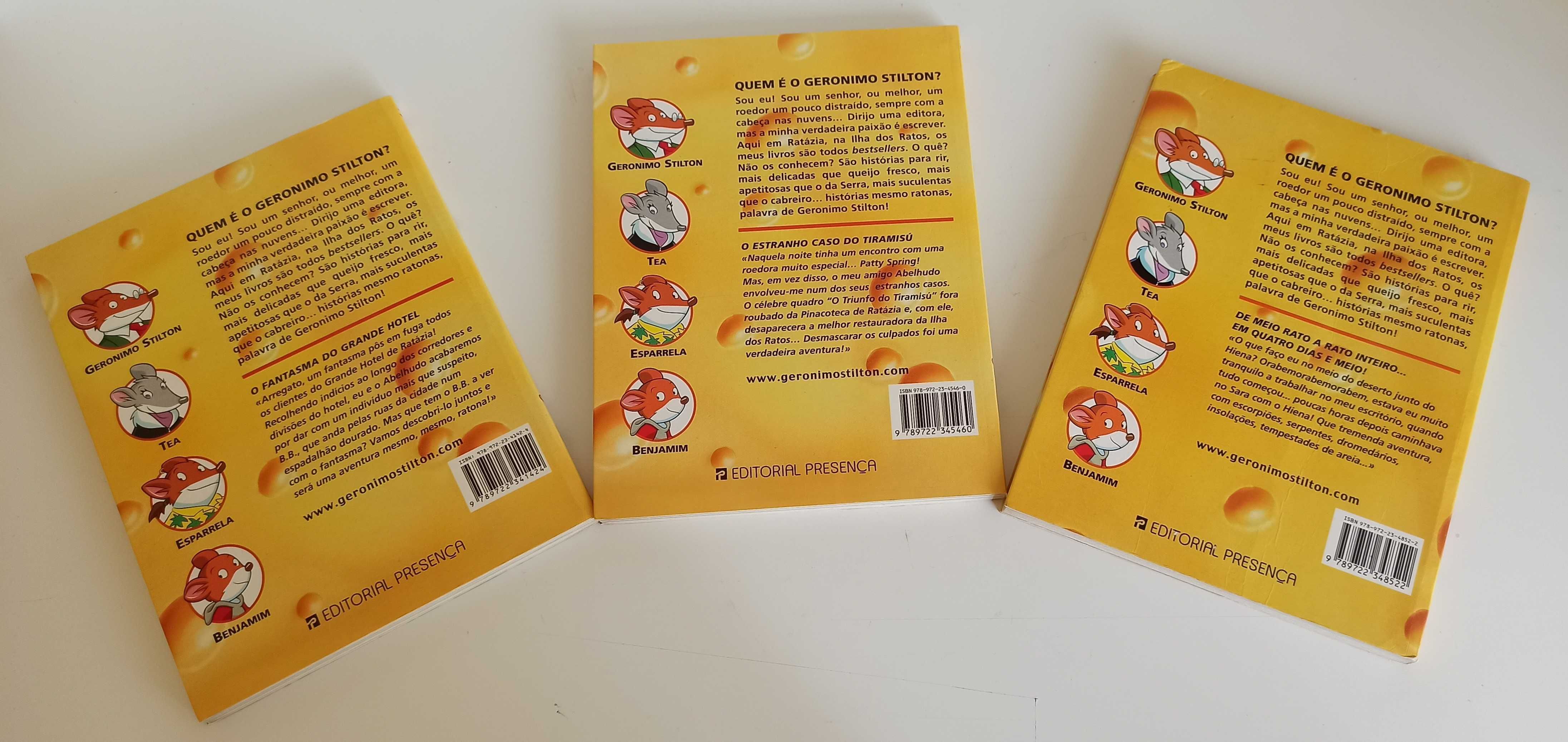 Geronimo Stilton - 3 volumes