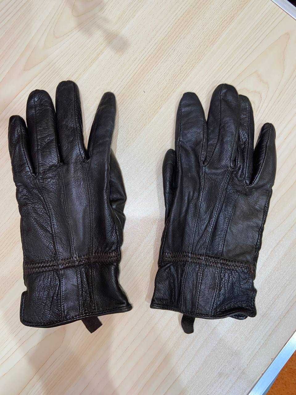 Кожаные перчатки s|m
