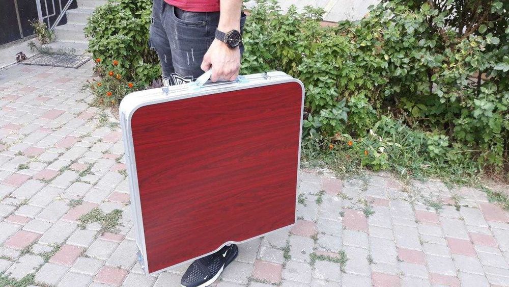 Розкладний ПОСИЛЕНИЙ стіл для природи відпочинку стол для пикника