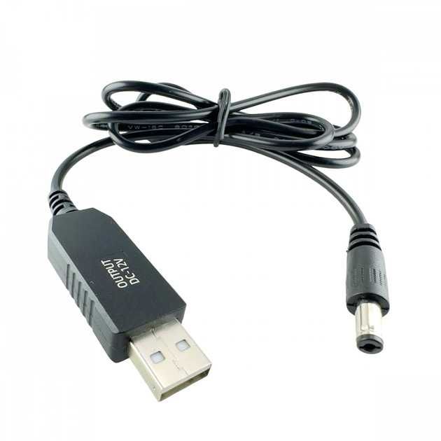 Кабель/Шнур/Провод для Роутера usb-dc с 5v на 12v