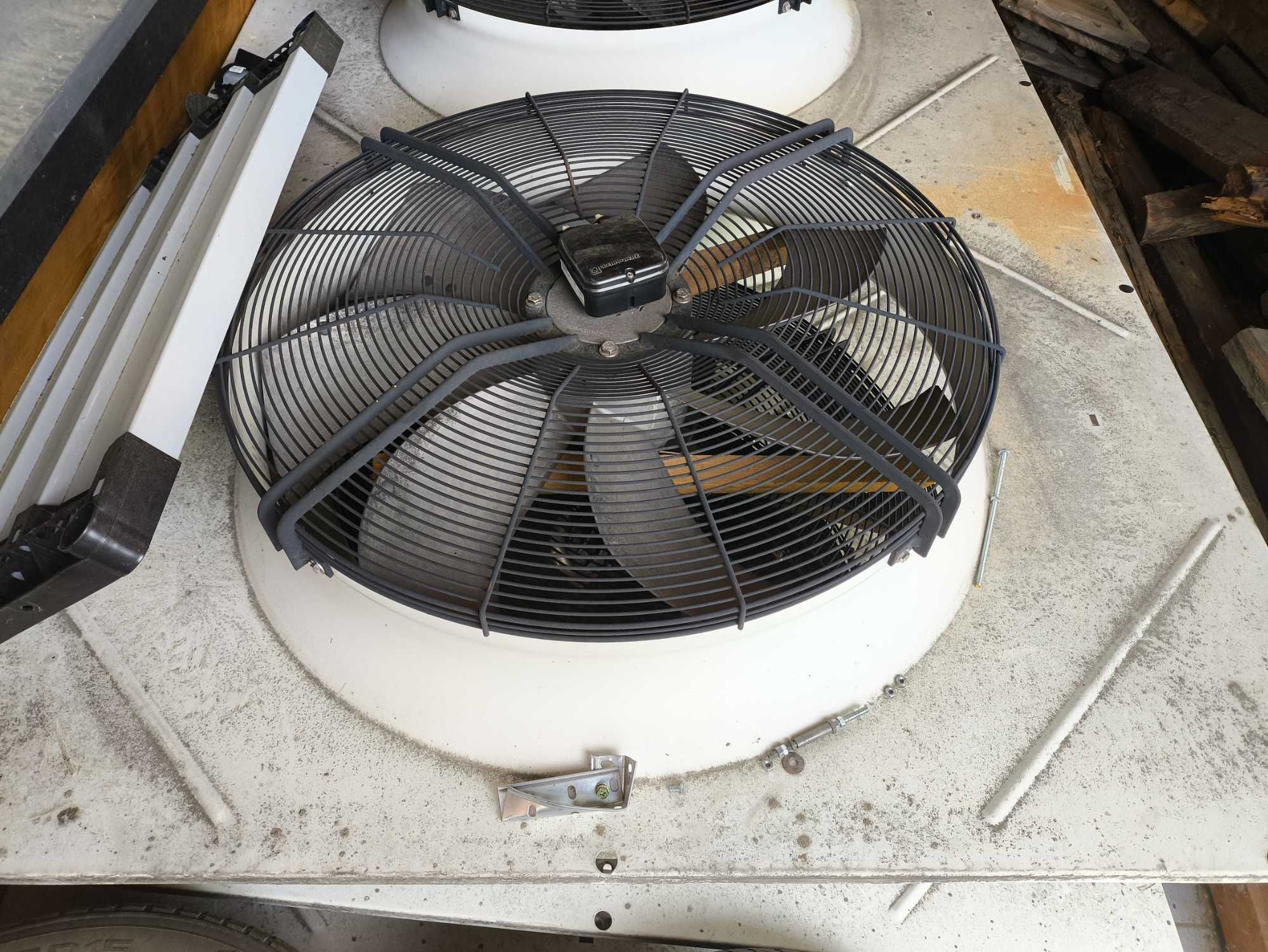 Kompletny wentylator ZIEHL-ABEGG , zasilanie 400V/50Hz obora chlewnia